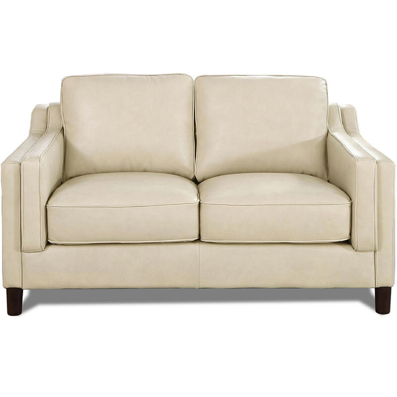 Bella Top Grain Leather Loveseat