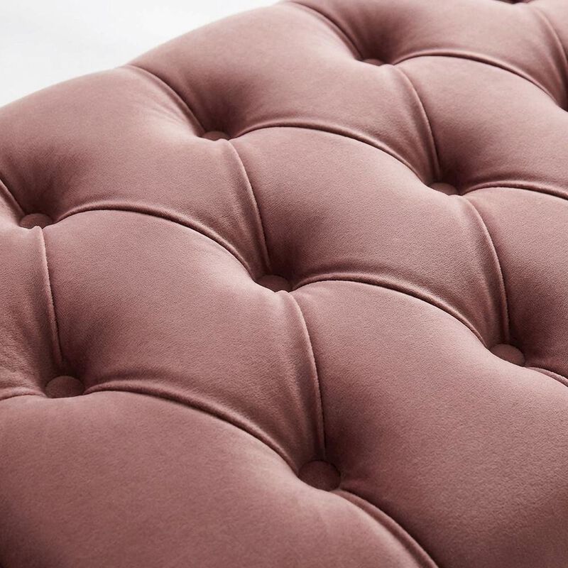 Tufted Twin Velvet Headboard in Performance Fabric with Soft Upholstery image number 4