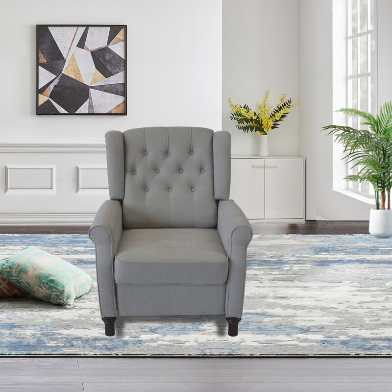 Streamdale Brand New Recliner Sofa Light Cozy Soft Living Room Sofa Chair