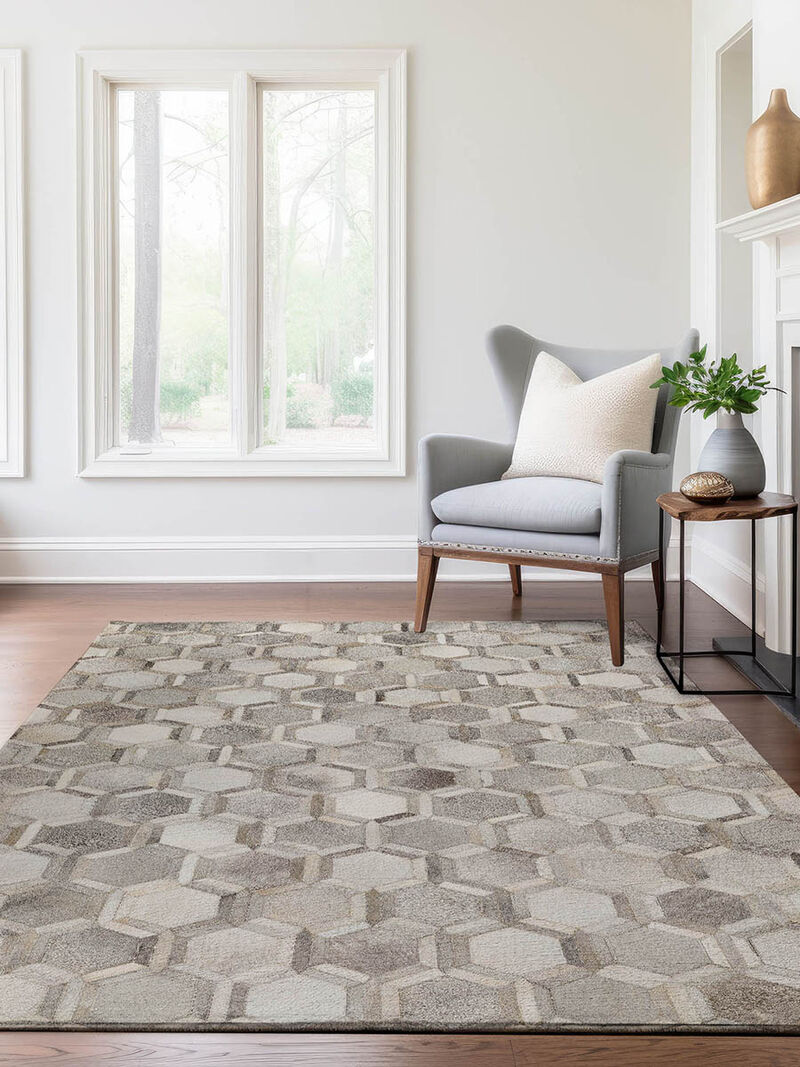 Bozeman BM1 Gray 20" x 30" Rug