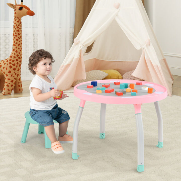 5-in-1 Interactive Baby Activity Center Bounce Seat with Detachable Toys