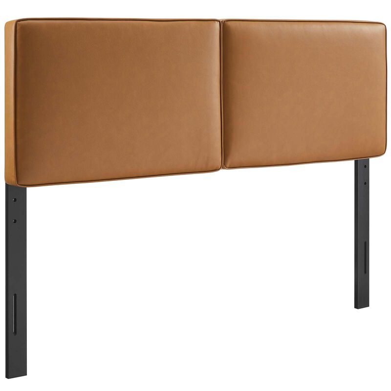 Lindee Vegan Leather King Headboard image number 5