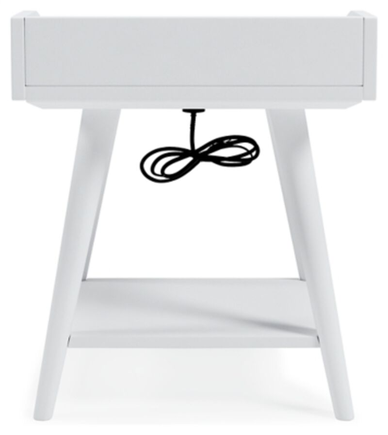 Blariden Accent Table, White
