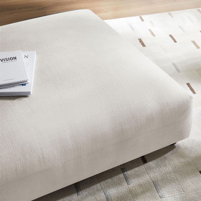 Solace Modular Upholstered Fabric Ottoman image number 4