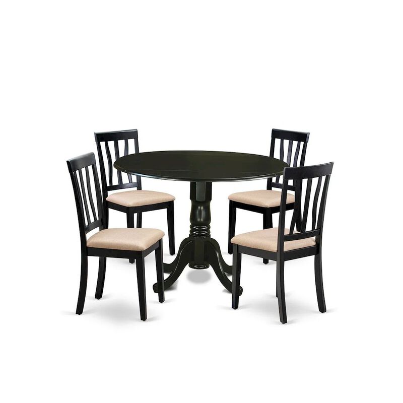 5 PC Table set - Dining Table and 4 Kitchen Dining Chairs