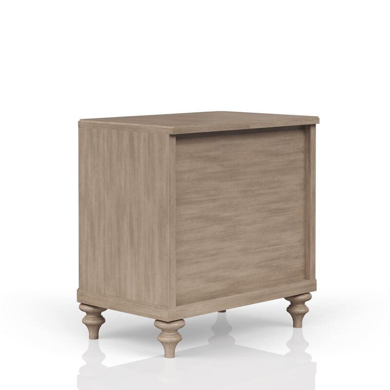 Wilmington 3 Drawer Nightstand