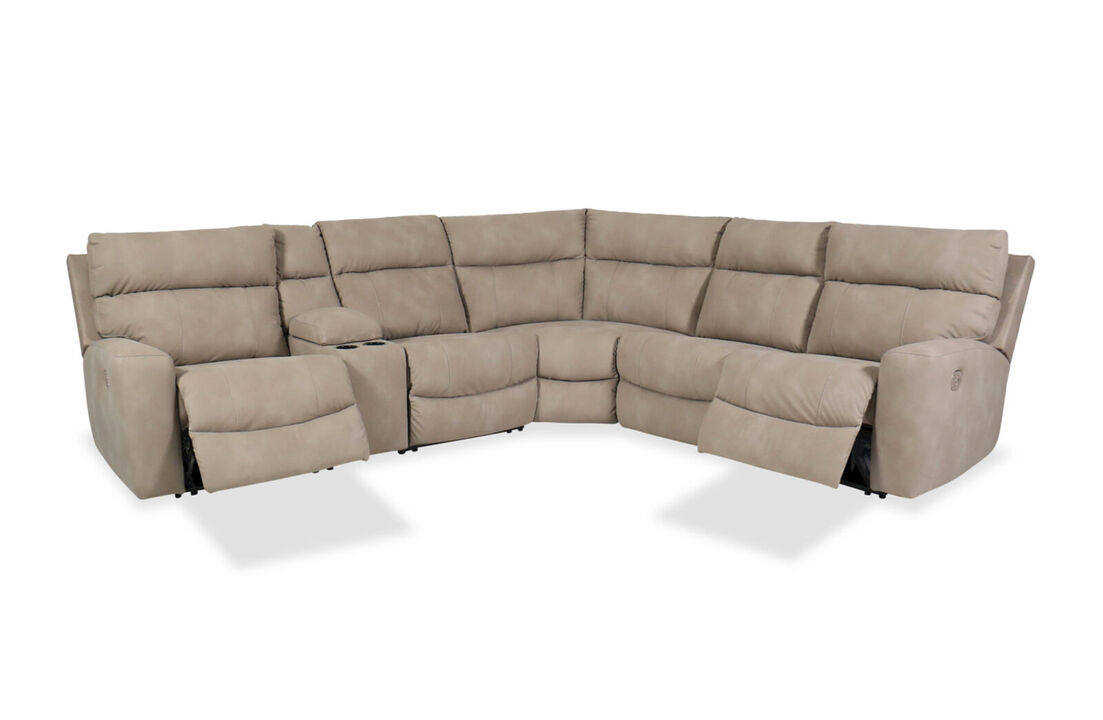 Next-Gen Durapella 6-Piece Power Reclining Sectional