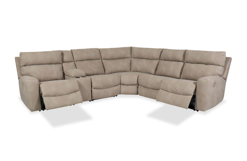 Next-Gen Durapella 6-Piece Power Reclining Sectional