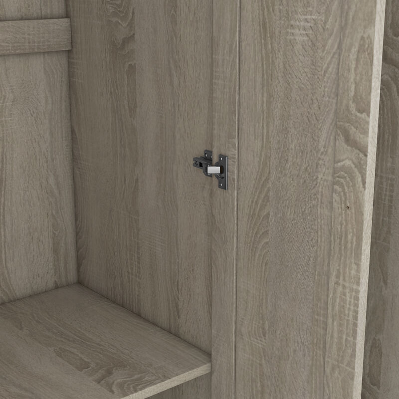 Merax 3 Doors Wardrobe Armoire Closet