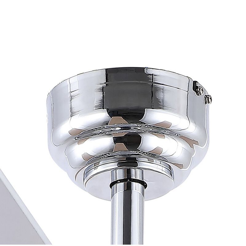 Mandy 3-Light Glam Classic Crystal Dome Shade LED Ceiling Fan With Remote