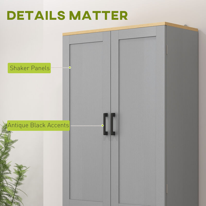 Stylish Wooden Kitchen Cabinet with Ample Storage for Dining Area image number 4