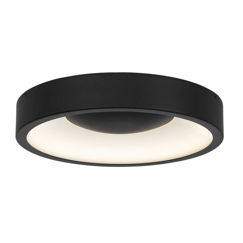 Stellar 11 inch Black  LED Flush Mount image number 1
