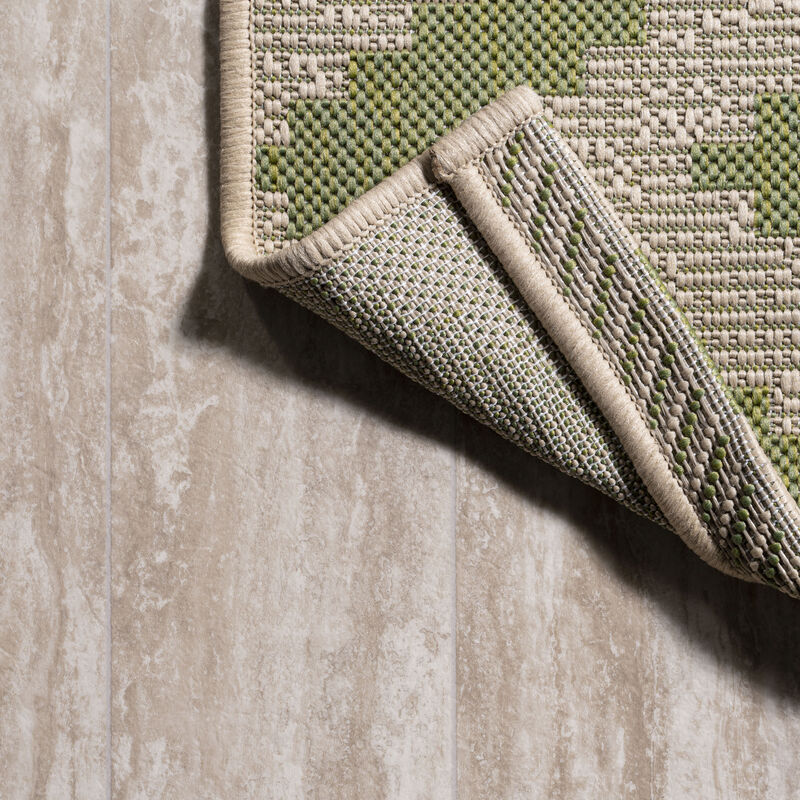 Sintra Diamond Tribal Indoor/Outdoor Area Rug