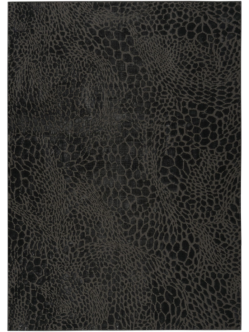 Desire DSR08 Charcoal/Silver 5'3" x 7'3" Rug