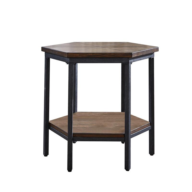 Ultimo Hexagon End Table