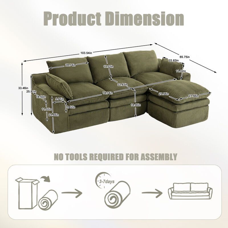 Jondze Sectional Sofa image number 9