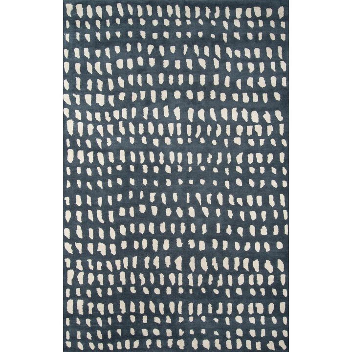 Novogratz Contemporary Rectangle Area Rug, Blue, 9' X 12'