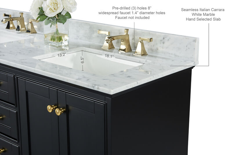 Audrey 60 in. Bath Vanity Set image number 4
