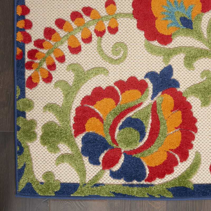 HomeRoots Indoor Outdoor Area Rug image number 2