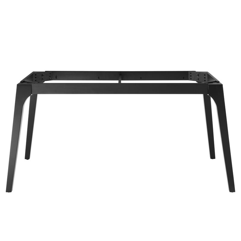 Modway - Juxtapose 63" Dining Table Black Black