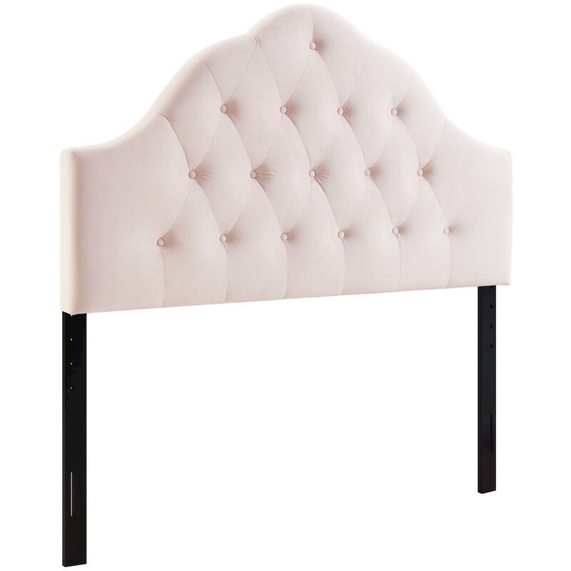 Sovereign Diamond Tufted Performance Velvet Queen Headboard image number 0