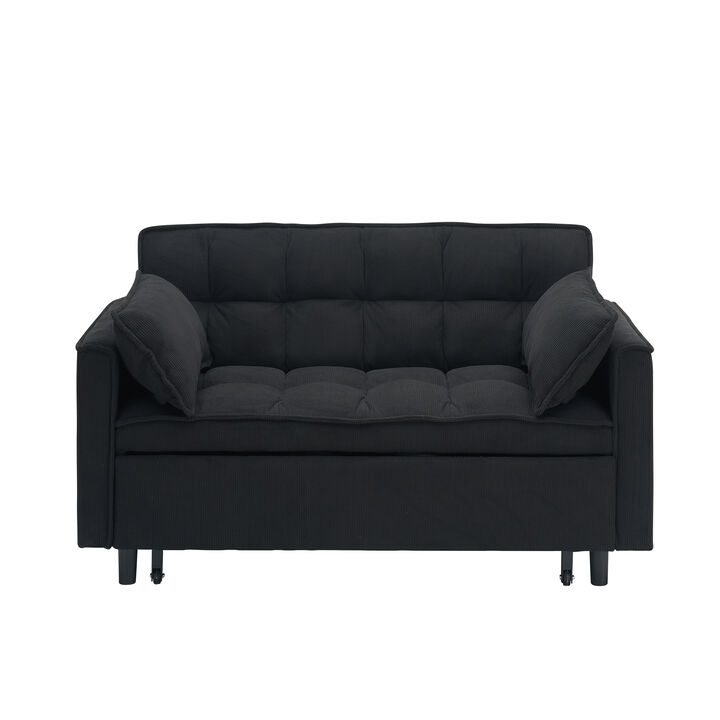 Fanrod Loveseat with Pull Out Bed Sleeper Sofa