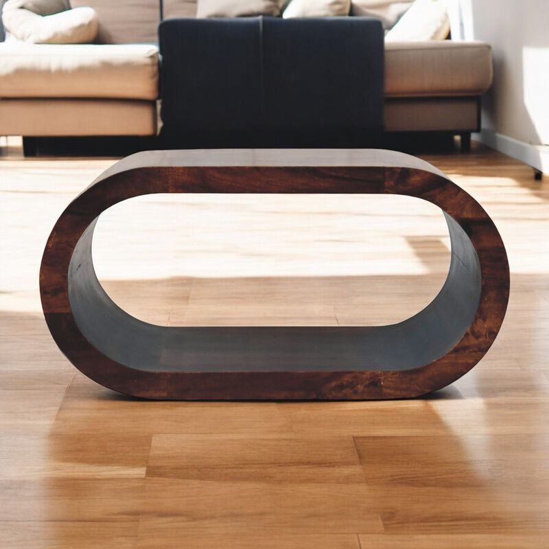 Artisan Furniture Solid Wood Amaya California Walnut Coffee Table
