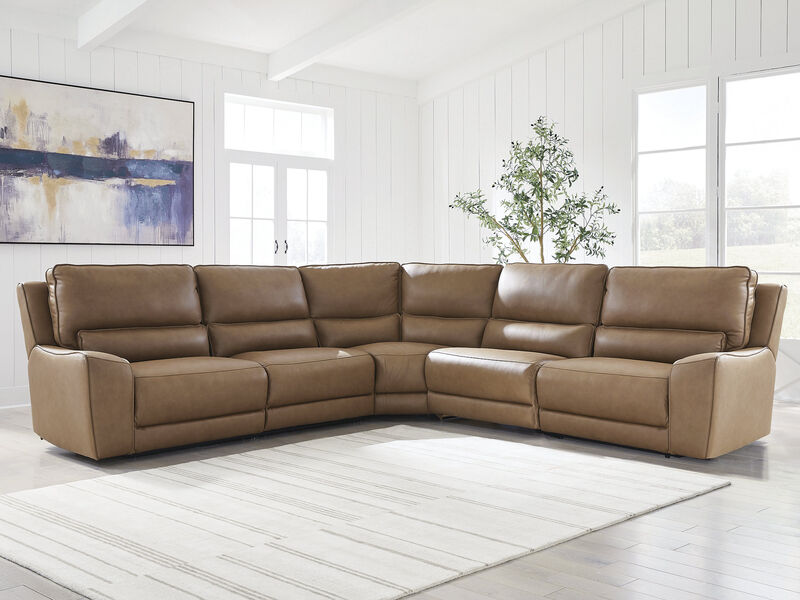 Silverbrooke 5-Piece Power Reclining Sectional image number 1