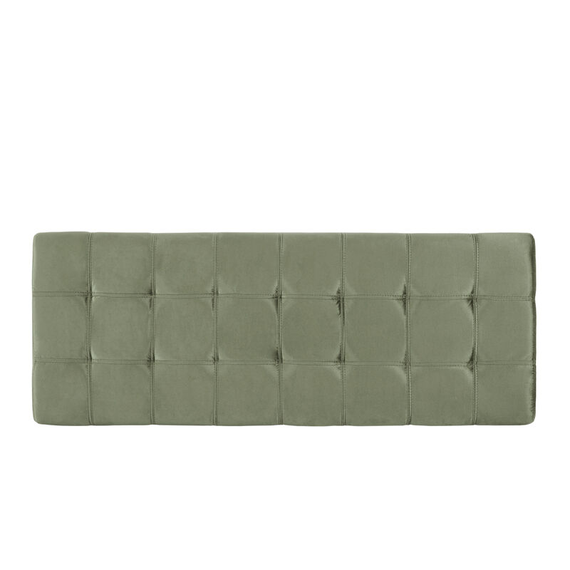 Merax Storage Ottoman,Rectangular Ottoman Bench,Upholstered Storage Bench image number 2