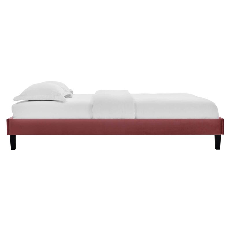Modway - Reign Twin Performance Velvet Platform Bed Frame image number 2