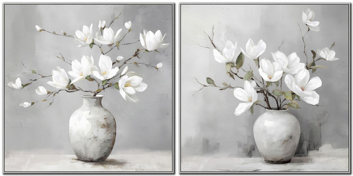 Silent Magnolias (Set of 2)