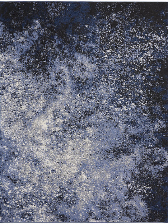 Passion PSN10 Light Blue/Black 9' x 12' Rug