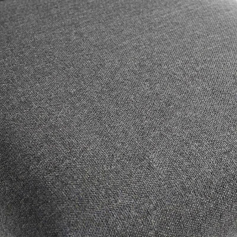 Upholstered Fabric Dining Side Chair with Sled Base, Black Charcoal image number 5