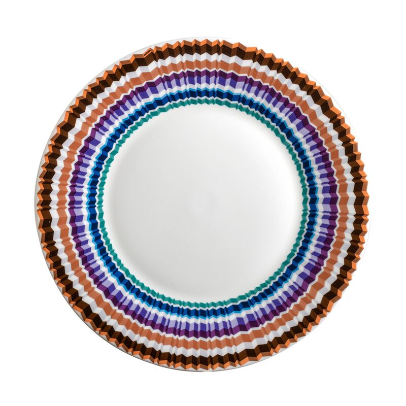 Dinner Plates WAVES Set of 2, diam. 10.83" image number 0