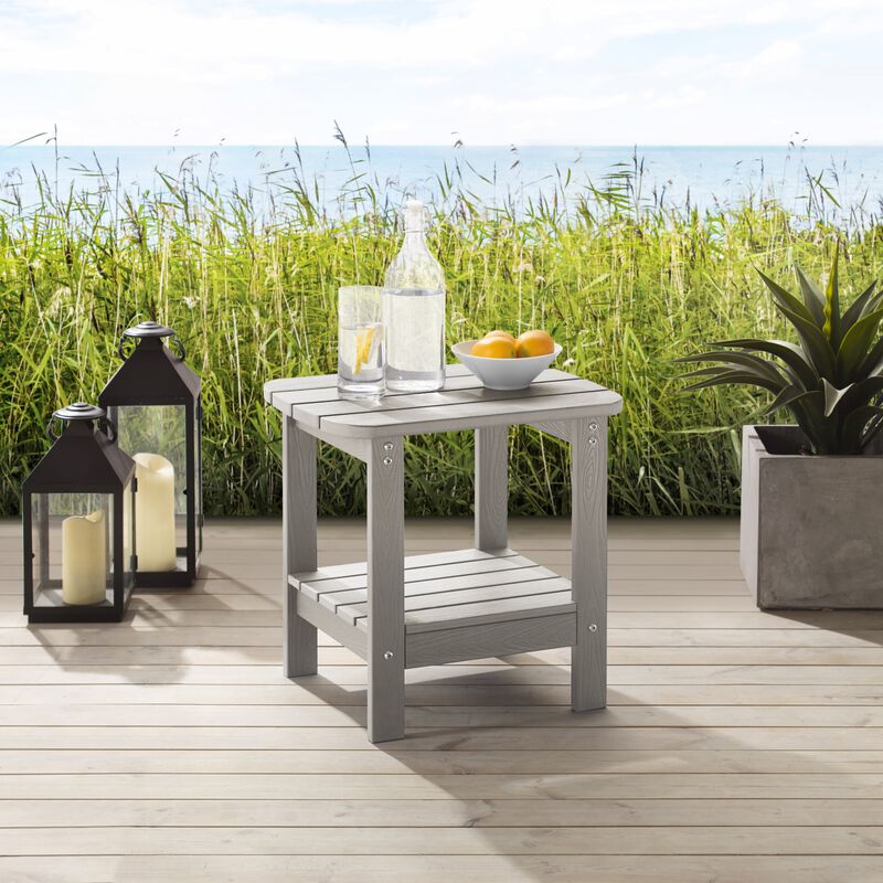 Inspired Home Kaydance Outdoor Side Table