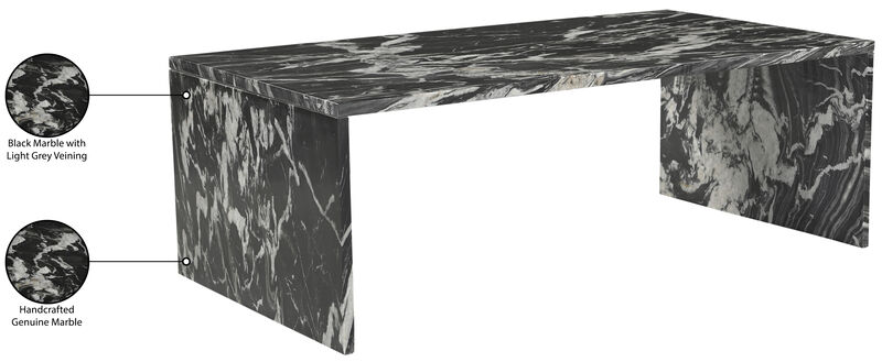 Meridian Furniture Vernazza Marble Coffee Table