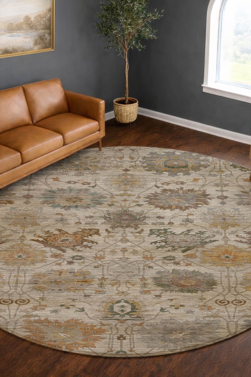 Aristo AR6 Ivory 9' x 12' Rug image number 3