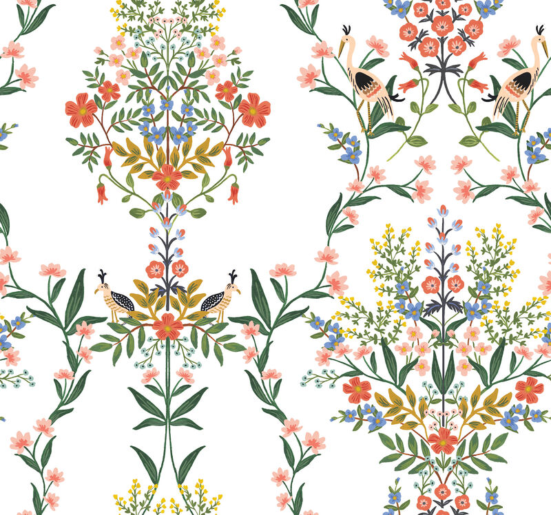 Luxembourg Rifle Paper Co. Premium Peel & Stick Wallpaper image number 1