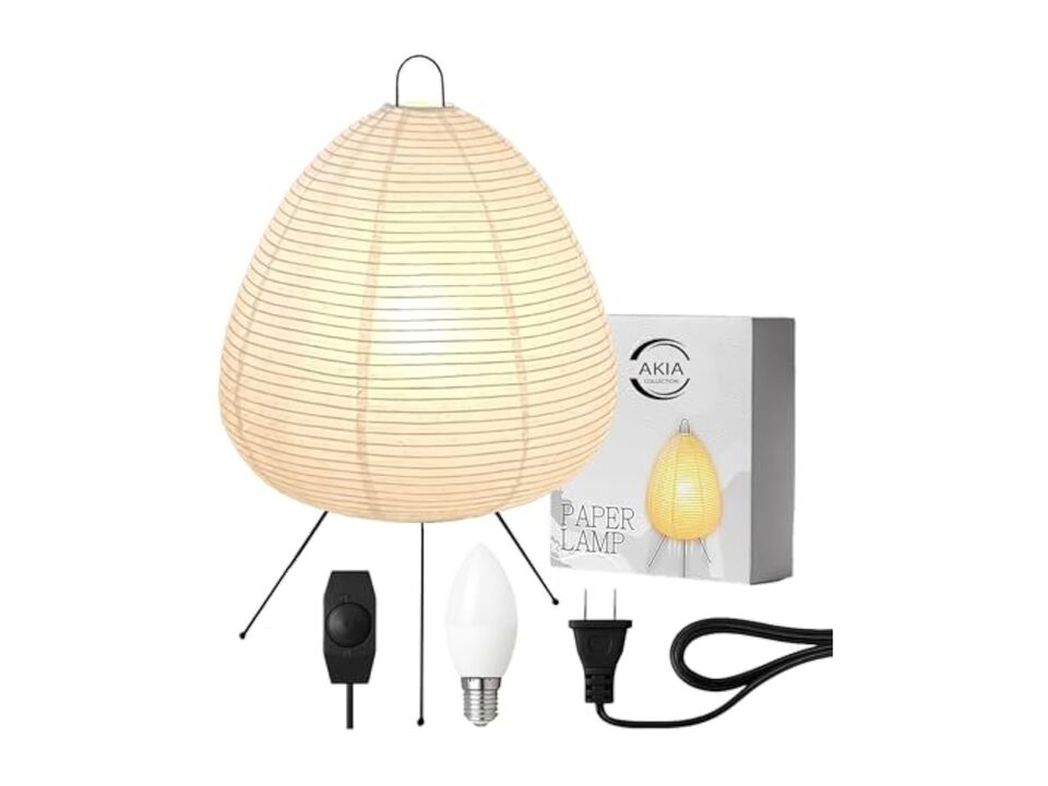 Dimmable Paper Table Lantern For Bedroom Desk