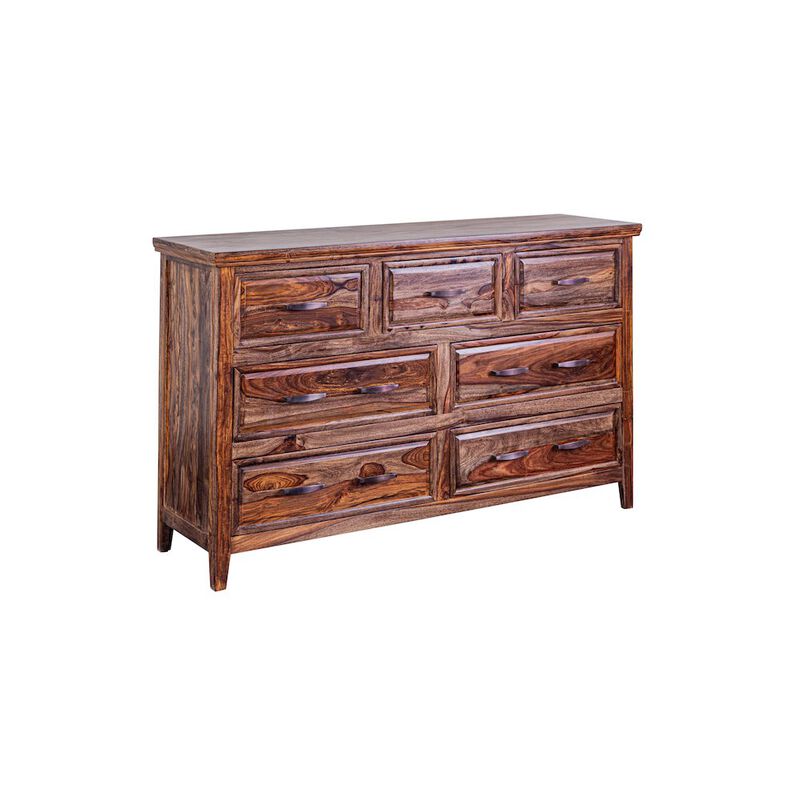Porter Designs Sonora Solid Sheesham Wood Dresser, Brown image number 0