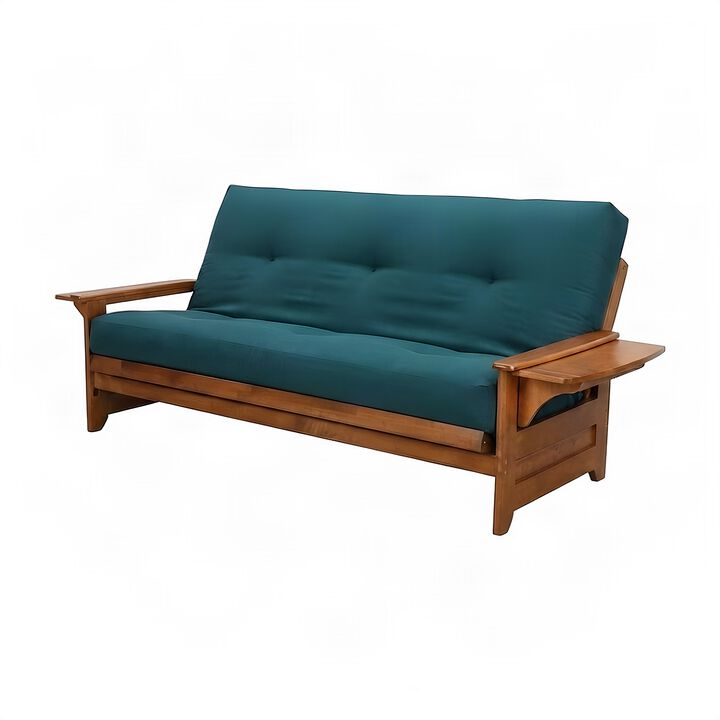 Phoenix&nbsp;Frame-Barbados&nbsp;Finish-Suede Navy Mattress