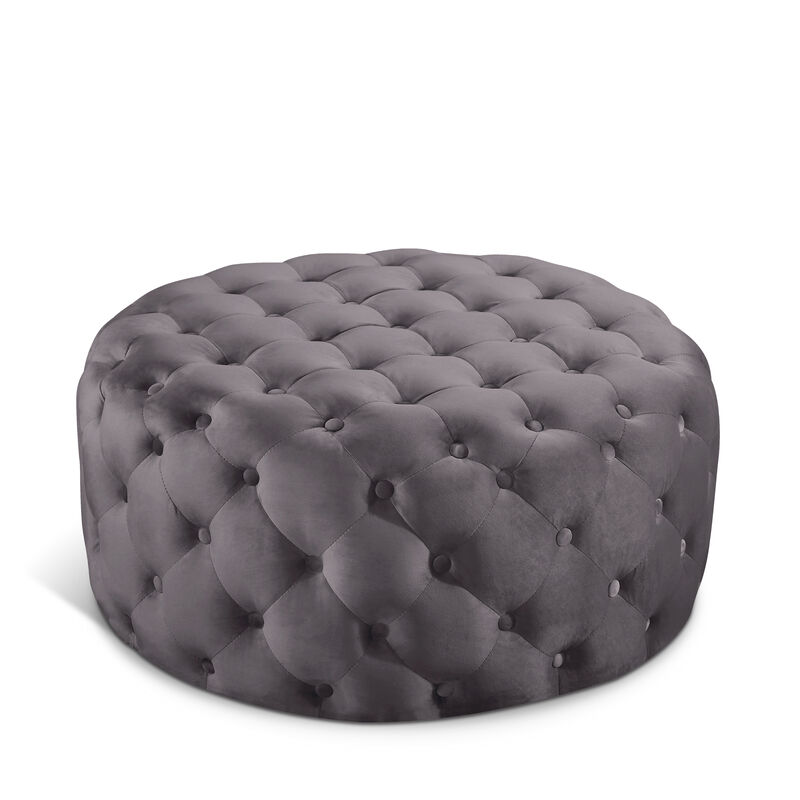 Meridian Furniture Addison Velvet Ottoman/Bench image number 0