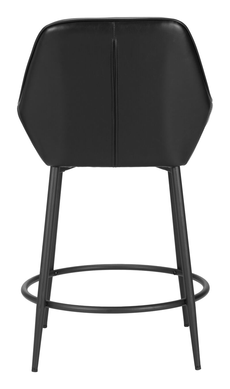 Vila Counter Stool (Set of 2) Black