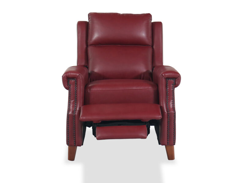 Hemingway Power Hi-Leg Recliner in Red