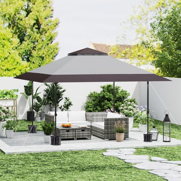 Hivvago 13x13 Outdoor Party Tent with Sand Bags