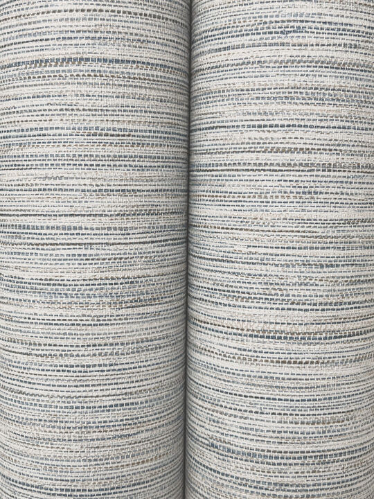 Mystic Sea Green Faux Grasscloth Wallpaper (Set of 2)
