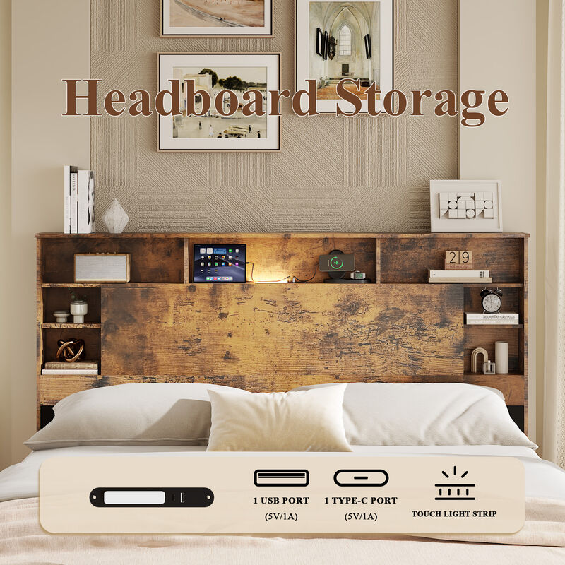 Ladnap Queen Bed Frame image number 3