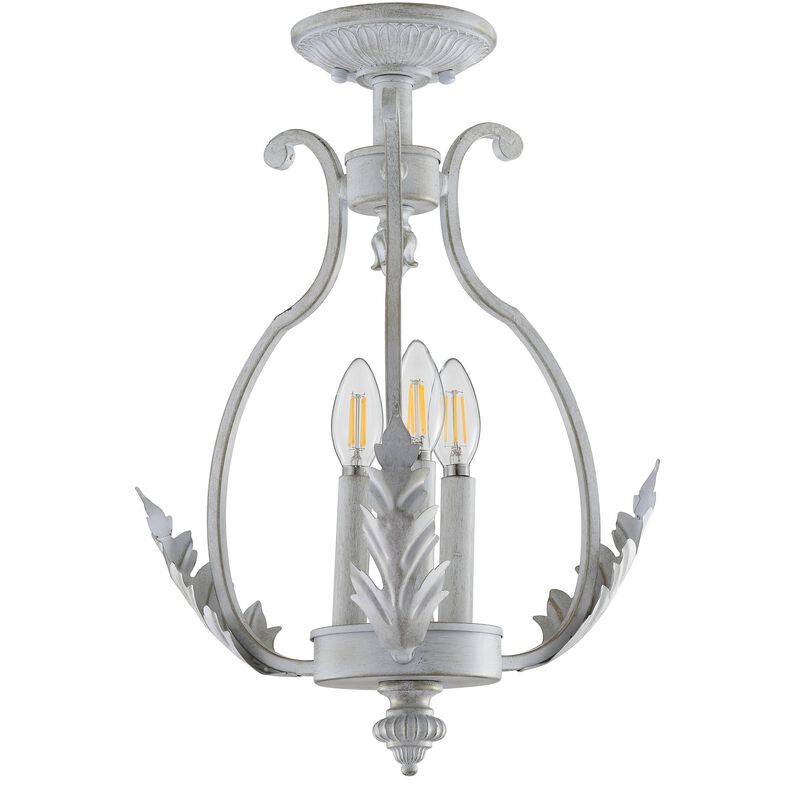 Austen Metal LED Semi-Flush Mount
