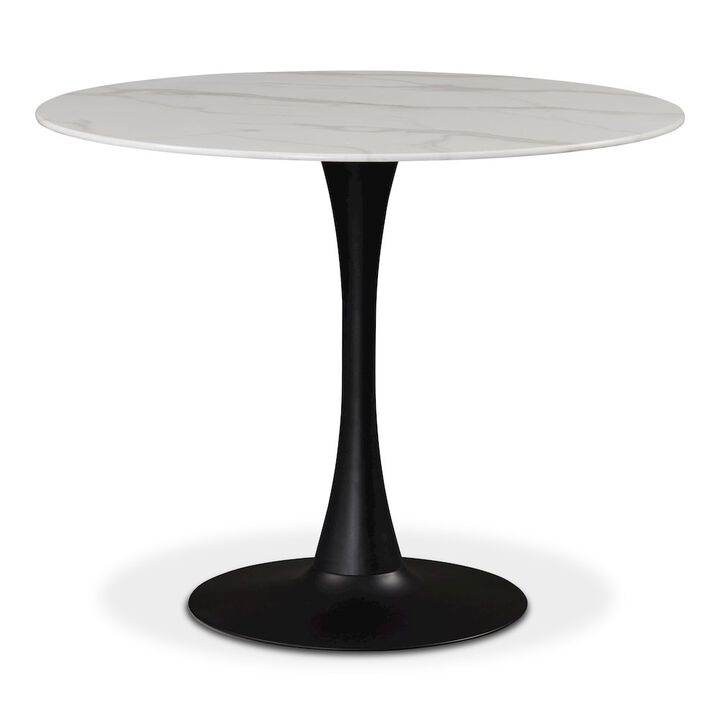 Meridian Furniture Tulip Matte Black Dining Table