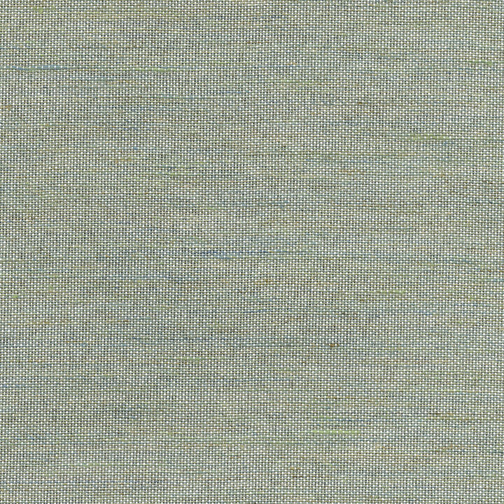 Samai Aquamarine Grasscloth Wallpaper